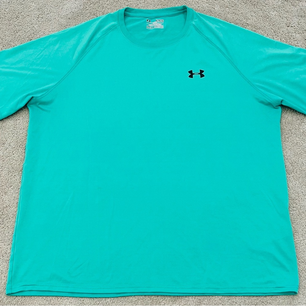 Under Armour Men's Aqua Blue Shirt